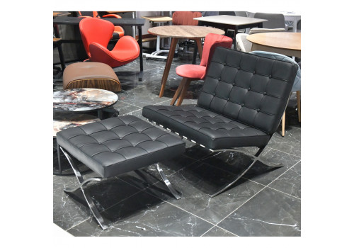 Оттоманка BARCELONA чёрный