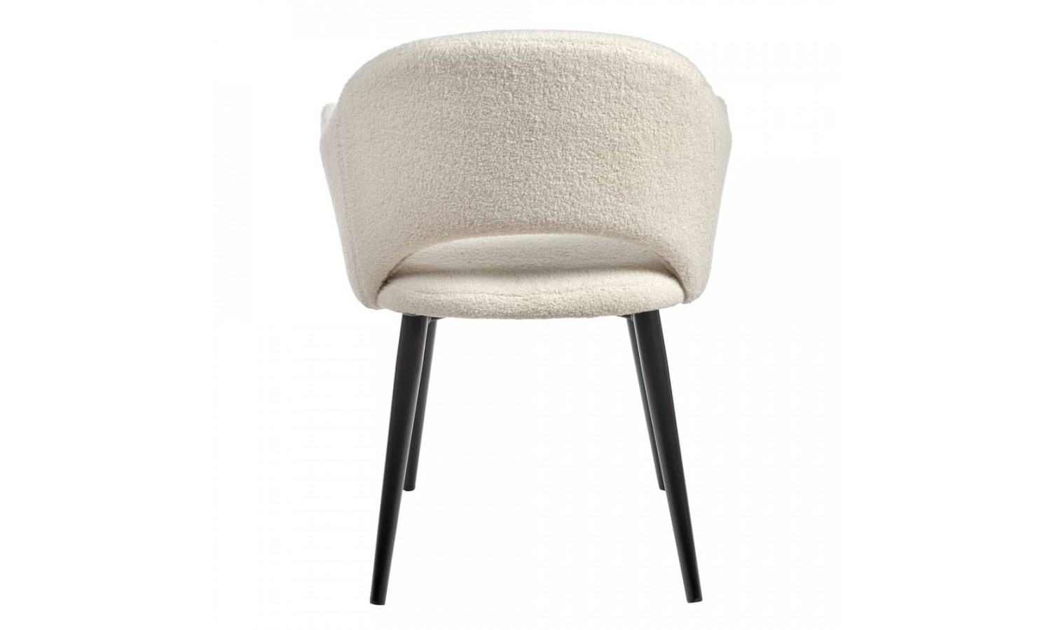 Стул Bruno белый, искусственный мех