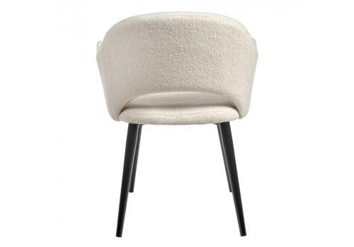 Стул Bruno белый, искусственный мех