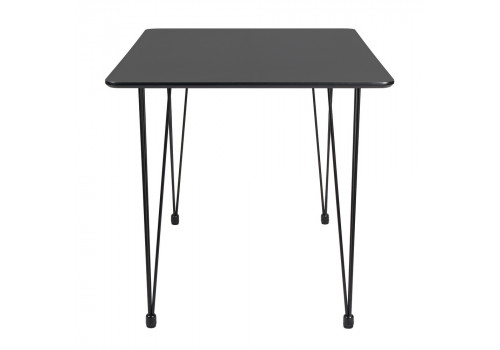 Стол Solution 120x80х75,5см, чёрный