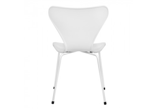 Стул Seven Style белый с белыми ножками