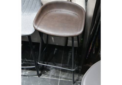 Стул полубарный Loft коричневый
