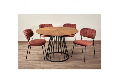 Стул Carol терракотовый