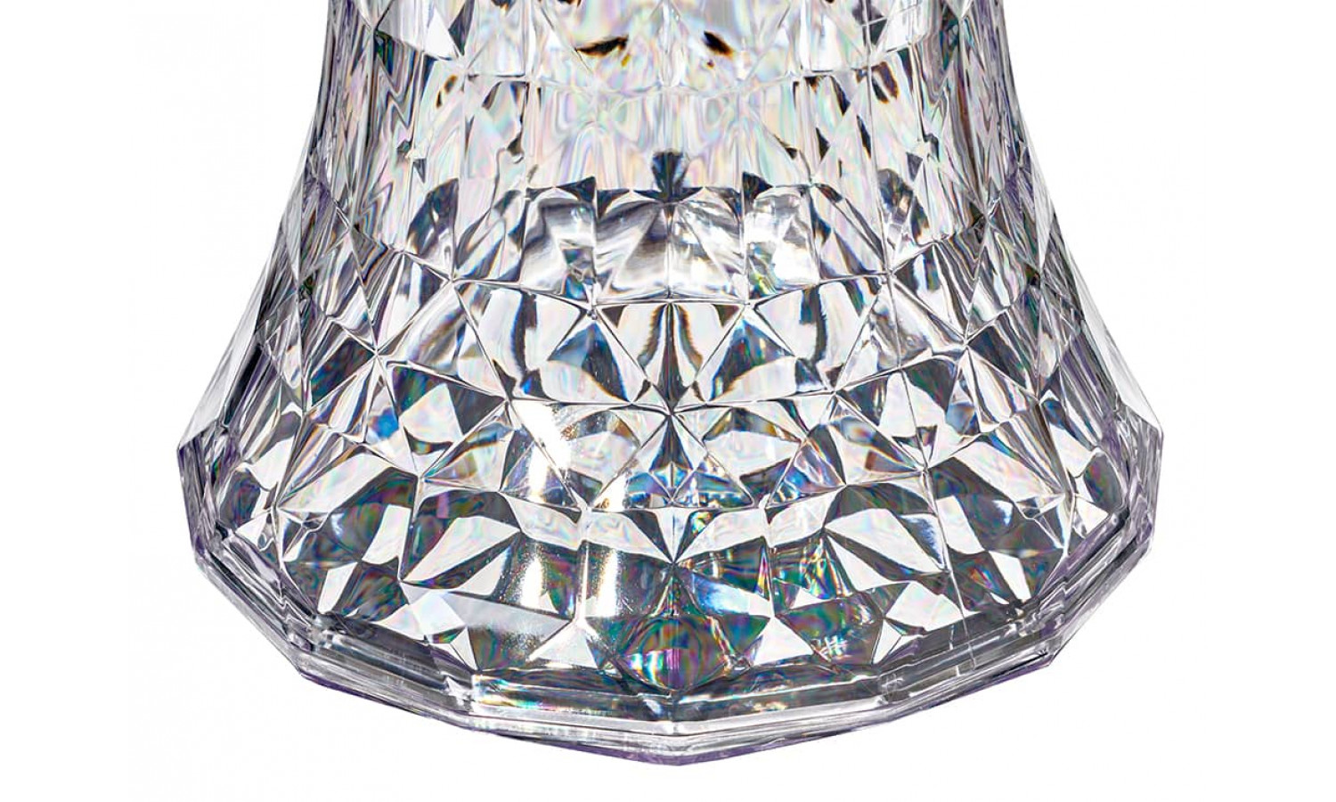 Стул-пуф Stone прозрачный