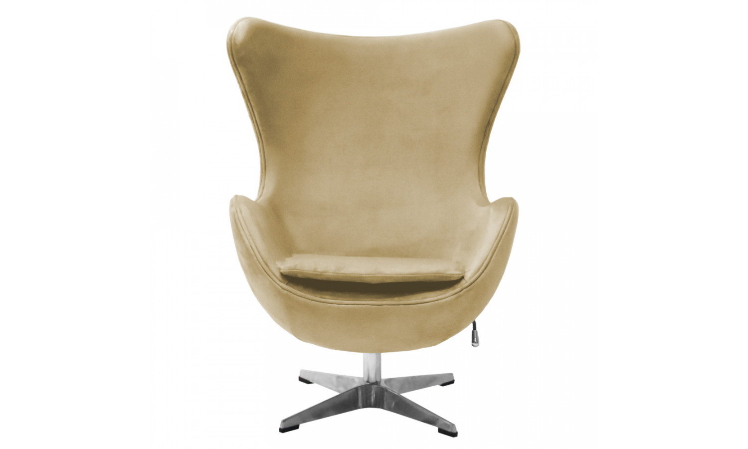 Кресло EGG STYLE CHAIR карамельный, искусственная замша – Bradex home