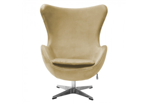 Кресло EGG STYLE CHAIR карамельный, искусственная замша