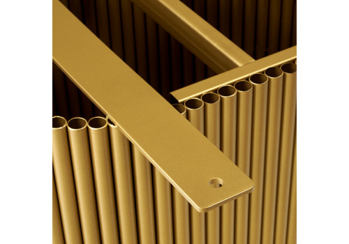 Стол Festa 140x85x77см, керамогранит Calacatte gold мрамор