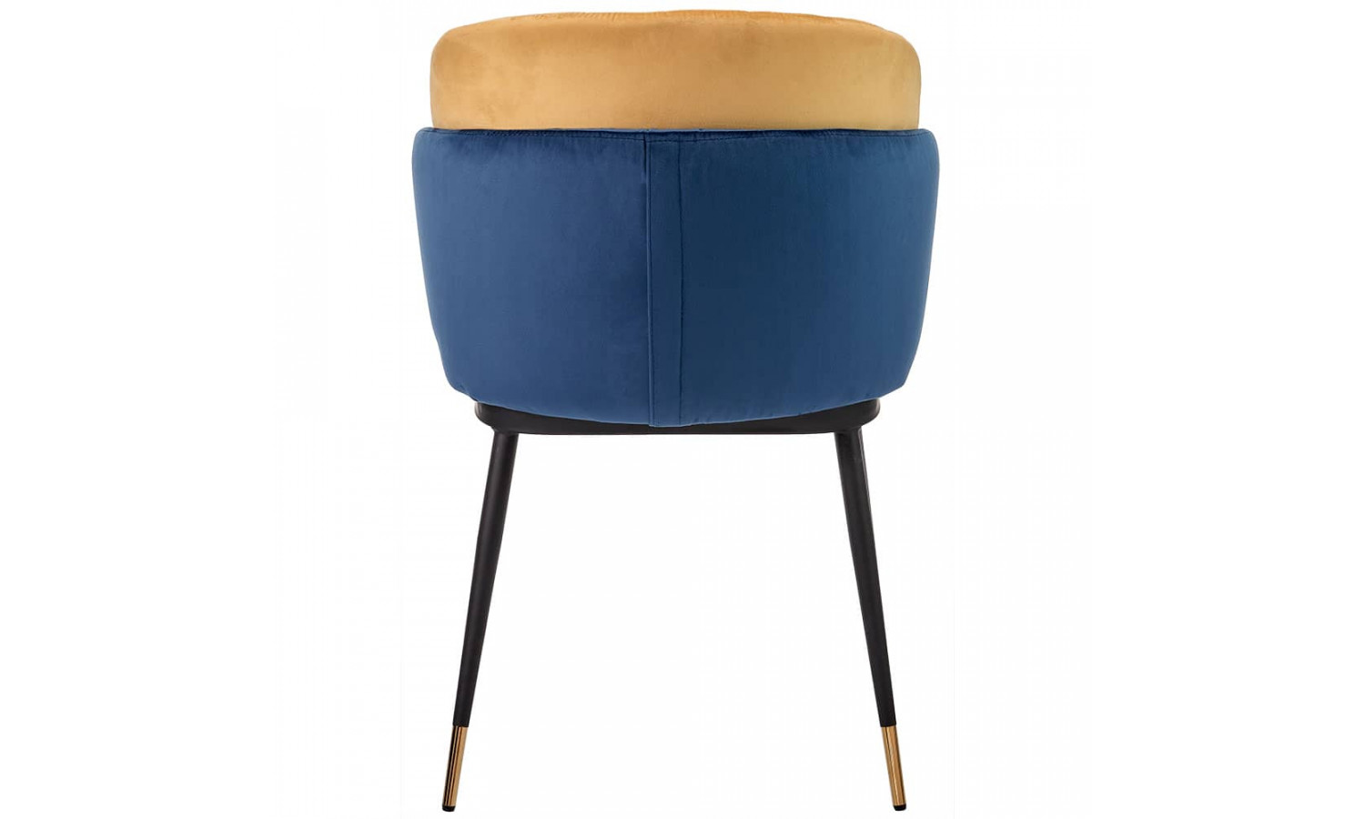 Стул Peki синий, горчичный