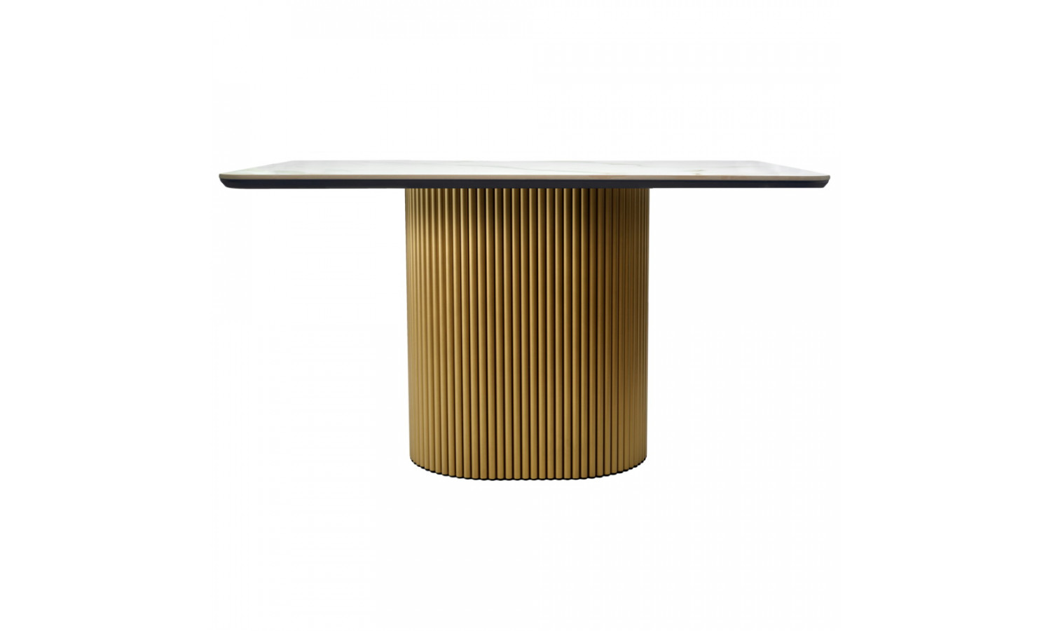 Стол Festa 140x85x77см, керамогранит Calacatte gold мрамор