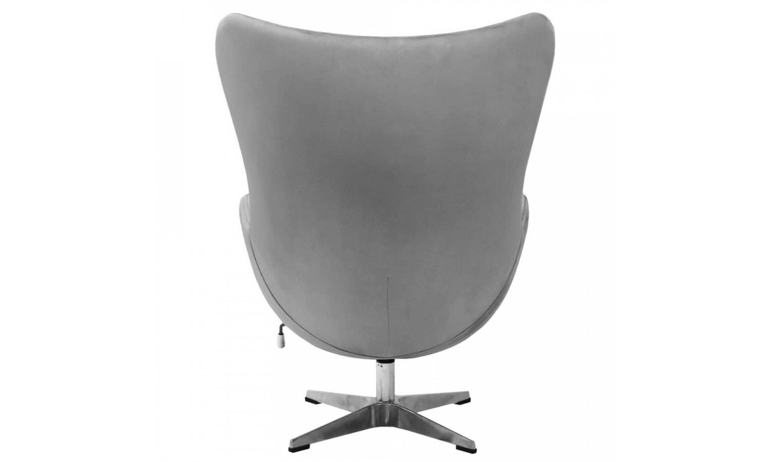 Кресло EGG STYLE CHAIR серый, искусственная замша