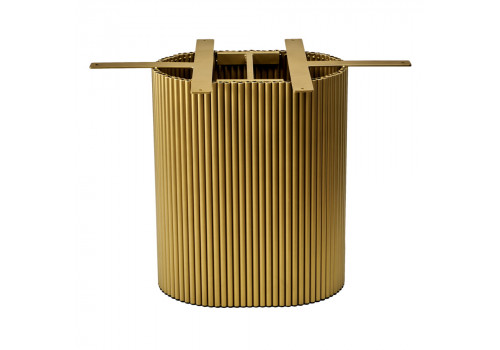 Стол Festa 140x85x77см, керамогранит Calacatte gold мрамор