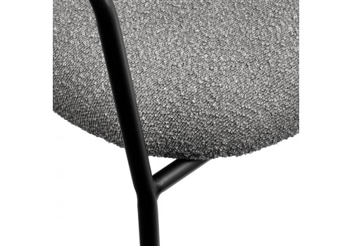 Стул Ant букле серый