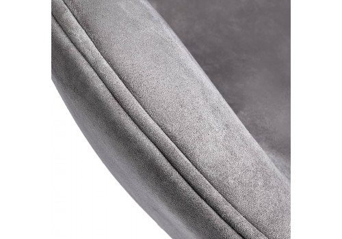 Кресло SWAN STYLE CHAIR серый, искусственная замша