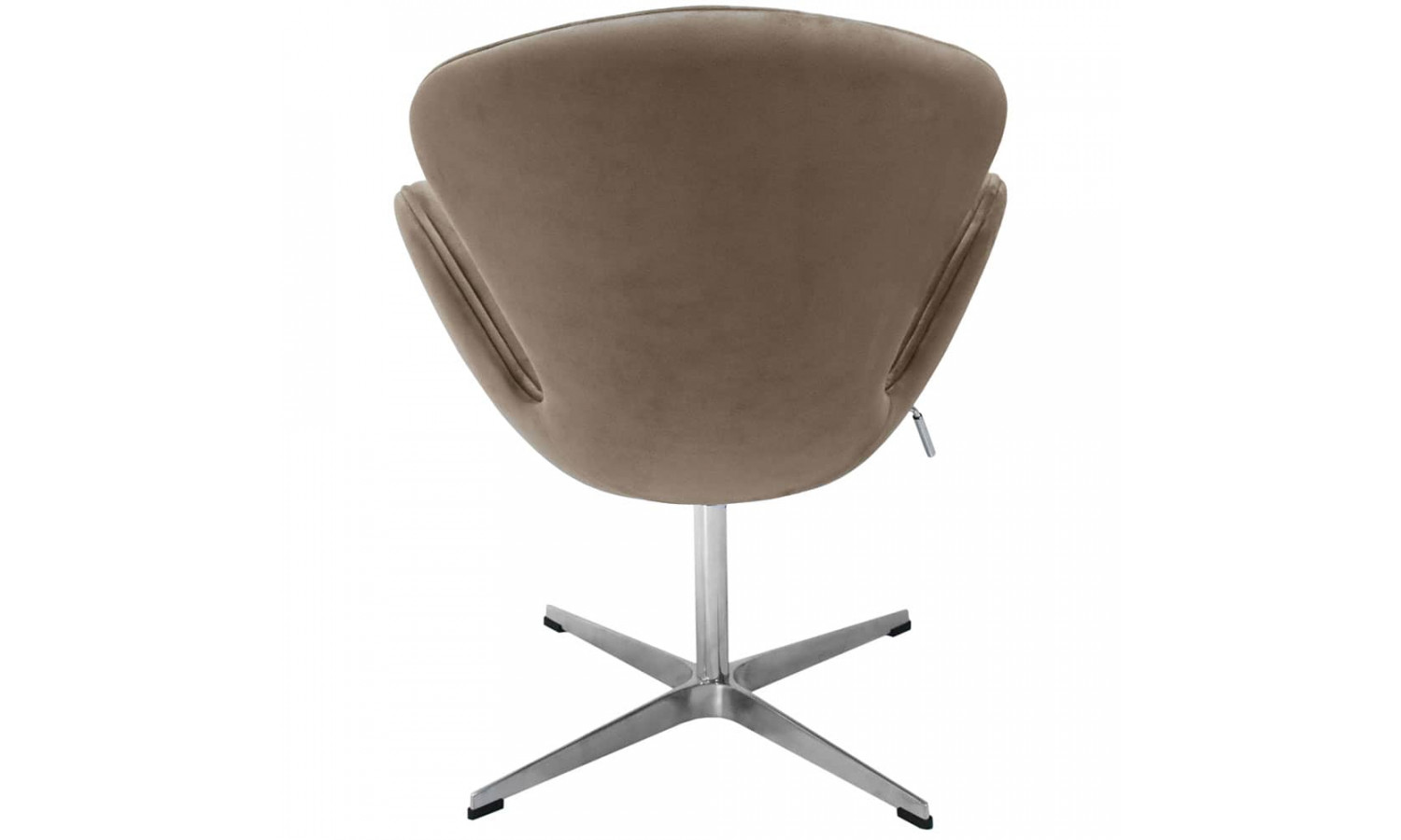 Кресло SWAN STYLE CHAIR латте, искусственная замша