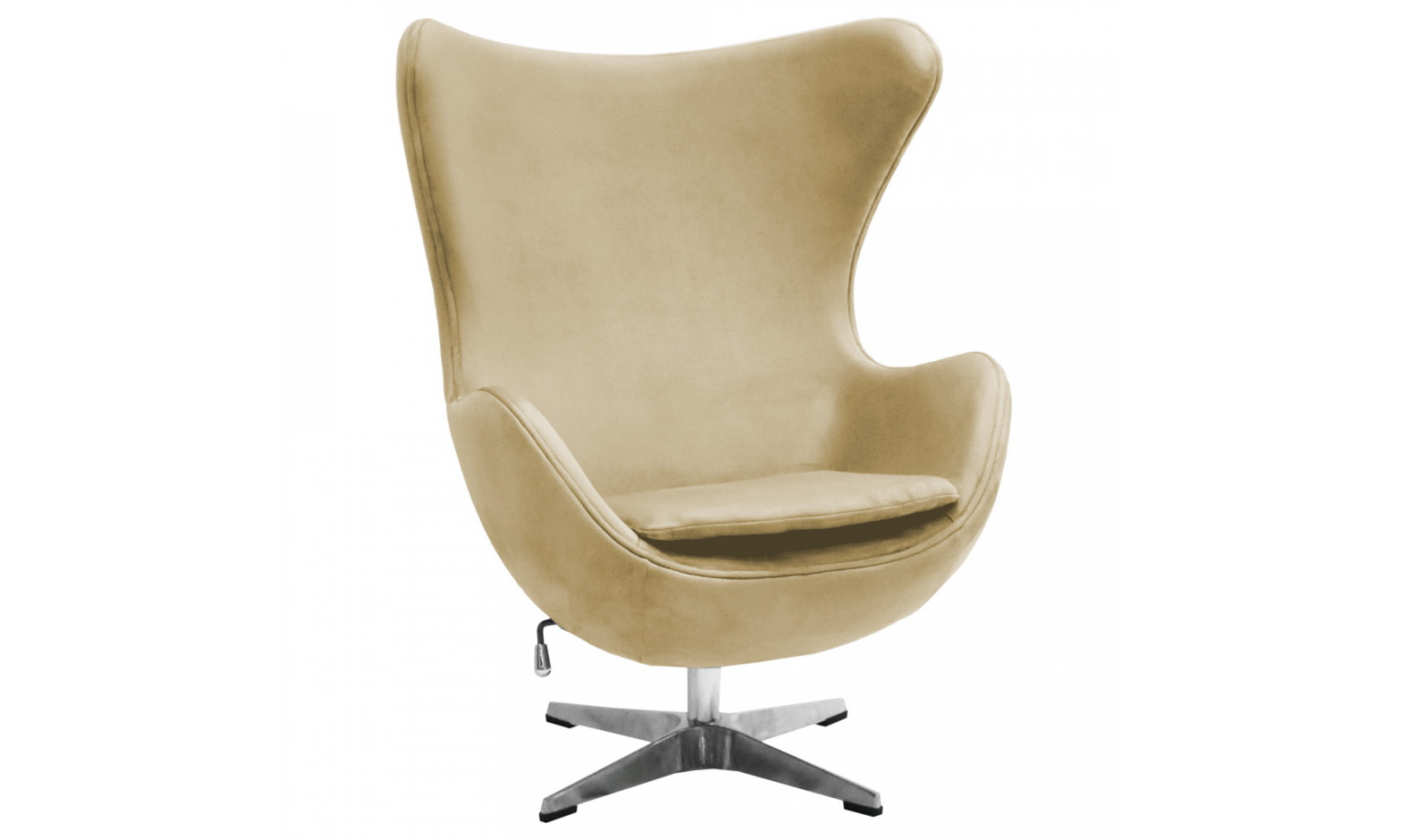 Кресло EGG STYLE CHAIR карамельный, искусственная замша – Bradex home