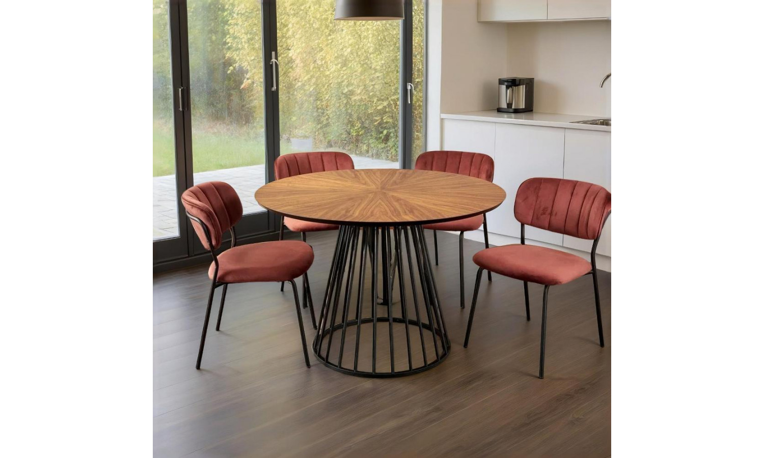 Стул Carol терракотовый