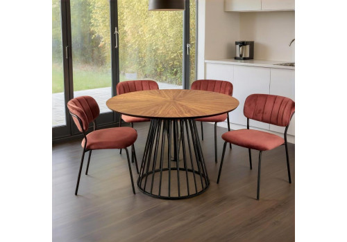 Стул Carol терракотовый