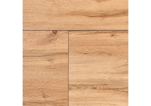 Стол Rudolf круглый раскладной 90-120x90x75см, Дуб Вотан, чёрный