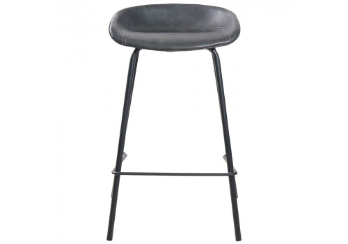 Стул полубарный Loft серый