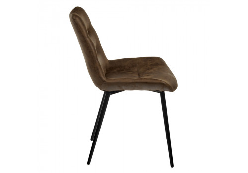 Стул Chester искусственная замша, коричневый