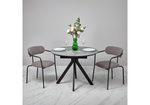 Стул Ant букле серый