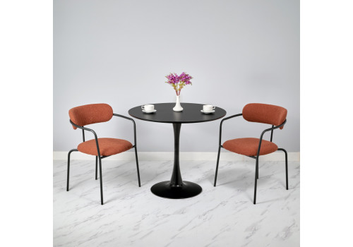 Стол Tulip диам.100см, черный