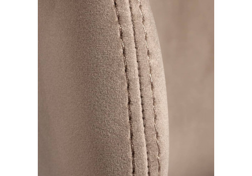 Стул Elle латте с золотыми ножками