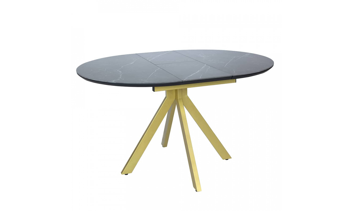 Круглый стол Rudolf 100-130х100х75см