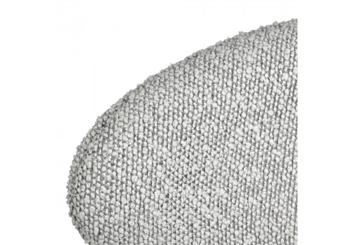 Стул Lucas светло-серый букле с ножками цвета орех