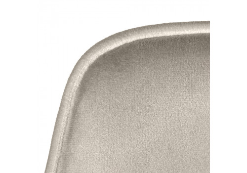 Стул полубарный Dave латте с жаккардом, с поворотным механизмом