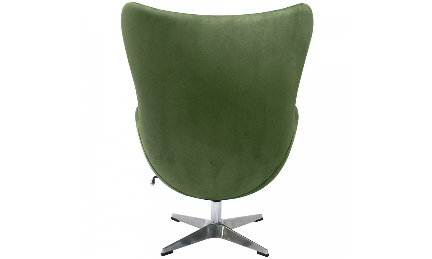 Кресло EGG STYLE CHAIR зеленый, искусственная замша