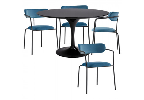 Стул Ant тёмно-бирюзовый