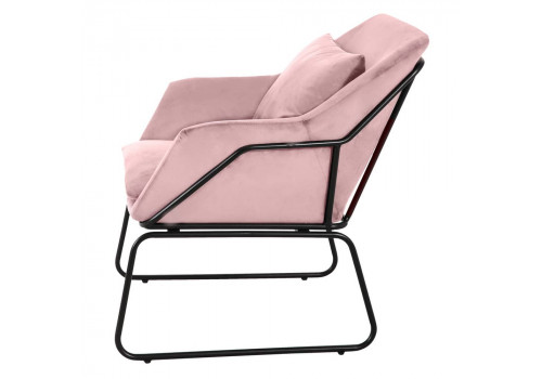 Комплект кресло ALEX и оттоманка ALEX пудровый