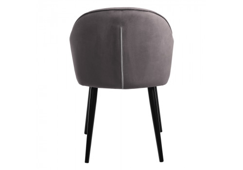 Стул Frida тёмно-серый велюр