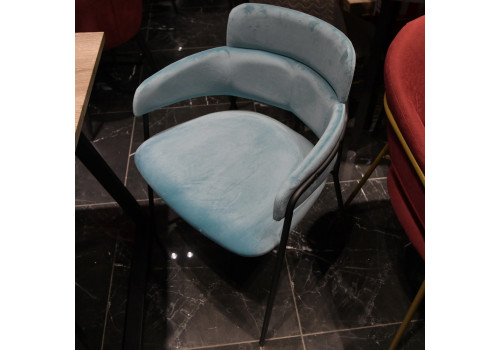 Стул Napoli серый с черными ножками