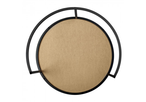 Набор кофейных столиков Tango орех и серый мрамор с чёрными ножками, 2шт