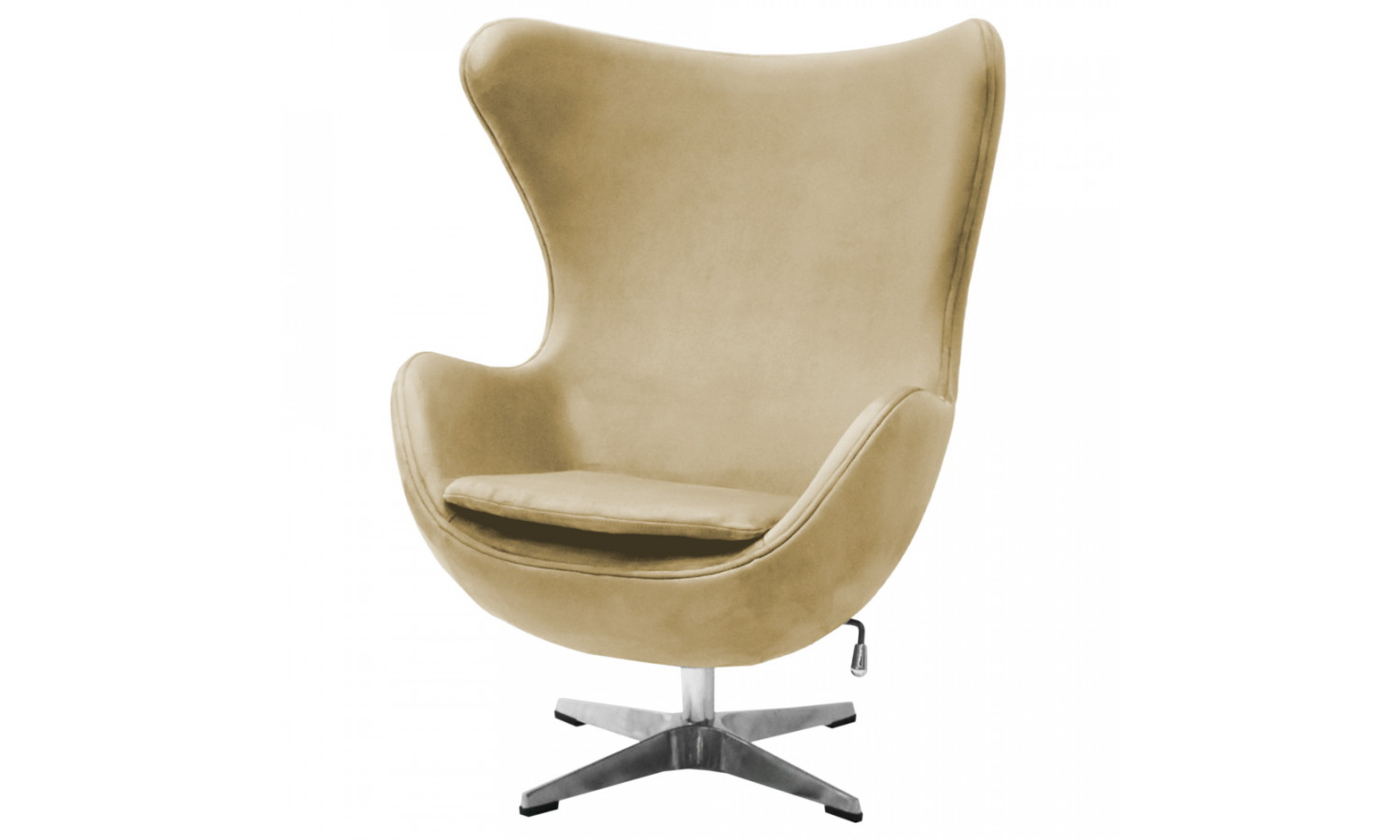 Кресло EGG STYLE CHAIR карамельный, искусственная замша – Bradex home