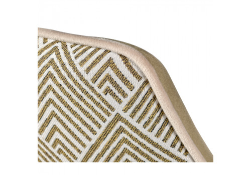 Стул полубарный Dave оливковый с жаккардом, с поворотным механизмом