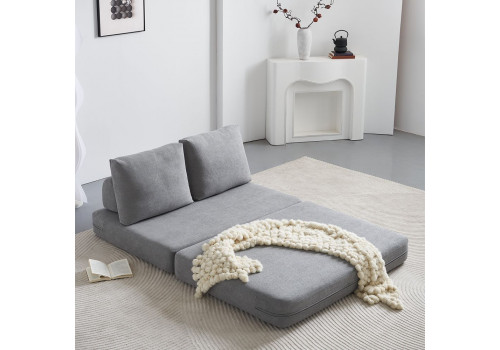 Диван Флекс двухместный раскладной серый – Bradex home