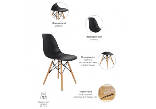 Стул Eames чёрный