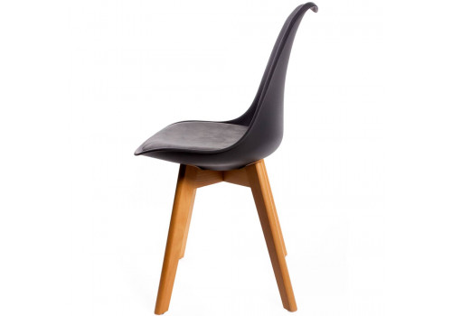 Комплект из 4-х стульев Eames Bon чёрный