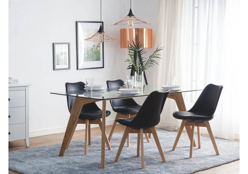 Комплект из 2-х стульев Eames Bon чёрный