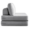 Диван Флекс двухместный раскладной серый – Bradex home