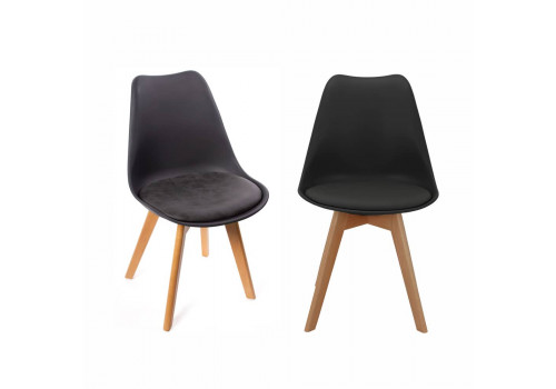 Комплект из 2-х стульев Eames Bon чёрный