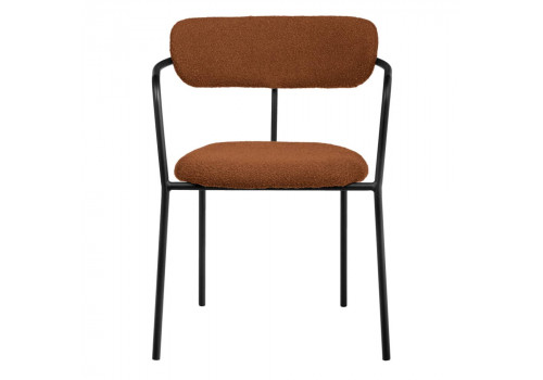 Стул Ant букле терракотовый