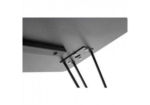 Стол Solution 120x80х75,5см, серый мрамор