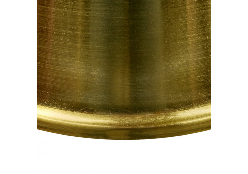 Кофейный столик Atlant диам.45см x 54см, золотой, металл, керамика