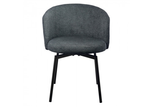 Стул Tess серый шенилл на поворотном механизме