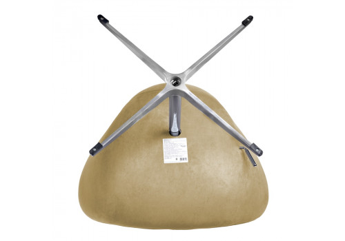 Кресло SWAN STYLE CHAIR карамельный, искусственная замша
