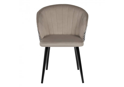 Стул Paola латте с жаккардом